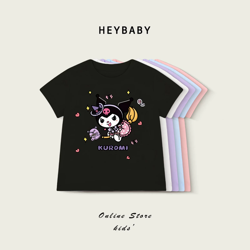 1-12 ปี เสื้อเด็ก เสื้อยืดคอกลม ผ้านุ่ม ใส่สบาย ใส่ได้ทั้งเด็กผู้หญิงและเด็กผู้ชาย