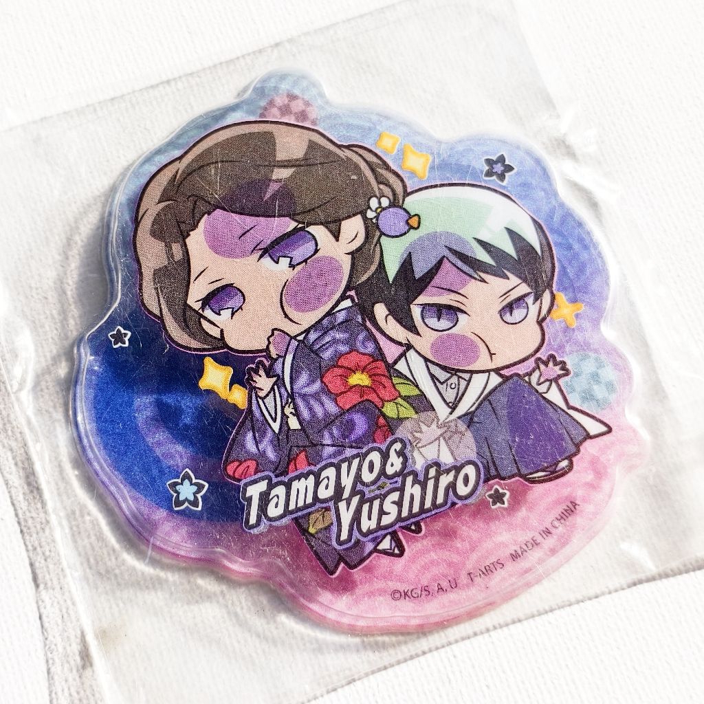 [พร้อมส่ง] Demon slayer stickers Tamayo and Yushiro สติ๊กเกอร์ ไยบะ ดาบพิฆาตอสูร ทามาโยะ ยูชิโระ
