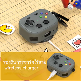 เคสแอร์พอด Pro3 (Airpods4) Case Airpods Gen รุ่นที่ 4 3 2 1 Pro เเคสแข็ง เคสคลาสสิค เคสน่ารัก พร้อมที่คล้อง (Model.46)