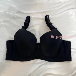 Anny8807D เสื้อในไซส์ใหญ่ Cup D 40–54 เต้าลึก มีโครง 4 ตะขอ เสื้อในสาวอวบ เนื้อผ้าเกรดขึ้นห้าง
