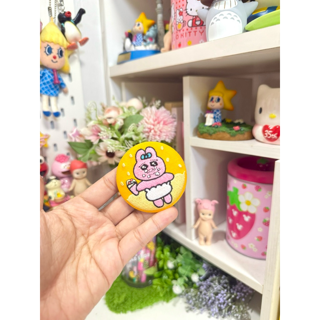 เข็มกลัด Opanchu Usagi งานลิขสิทธิ์แท้จากญี่ปุ่น🇯🇵
