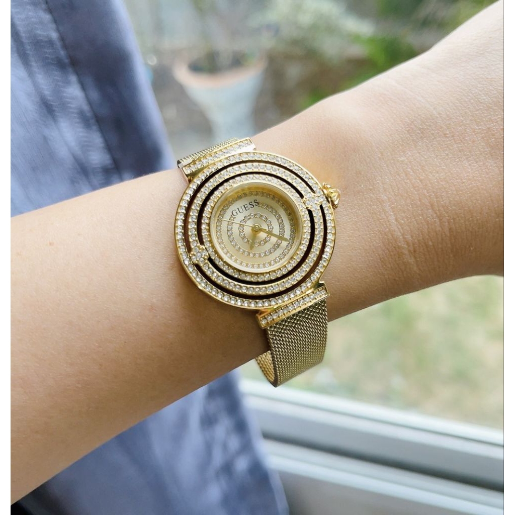 🌻นาฬิกา Guess GW0602L2 FIREWORK GOLD