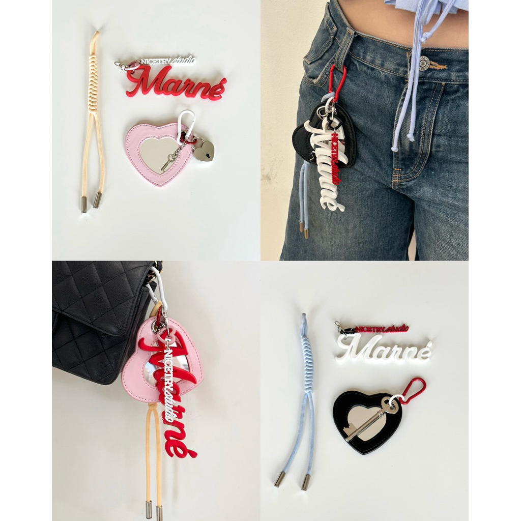 ILY KEYCHAINS - พวงกุญแจน่ารัก มาพร้อมกระจก