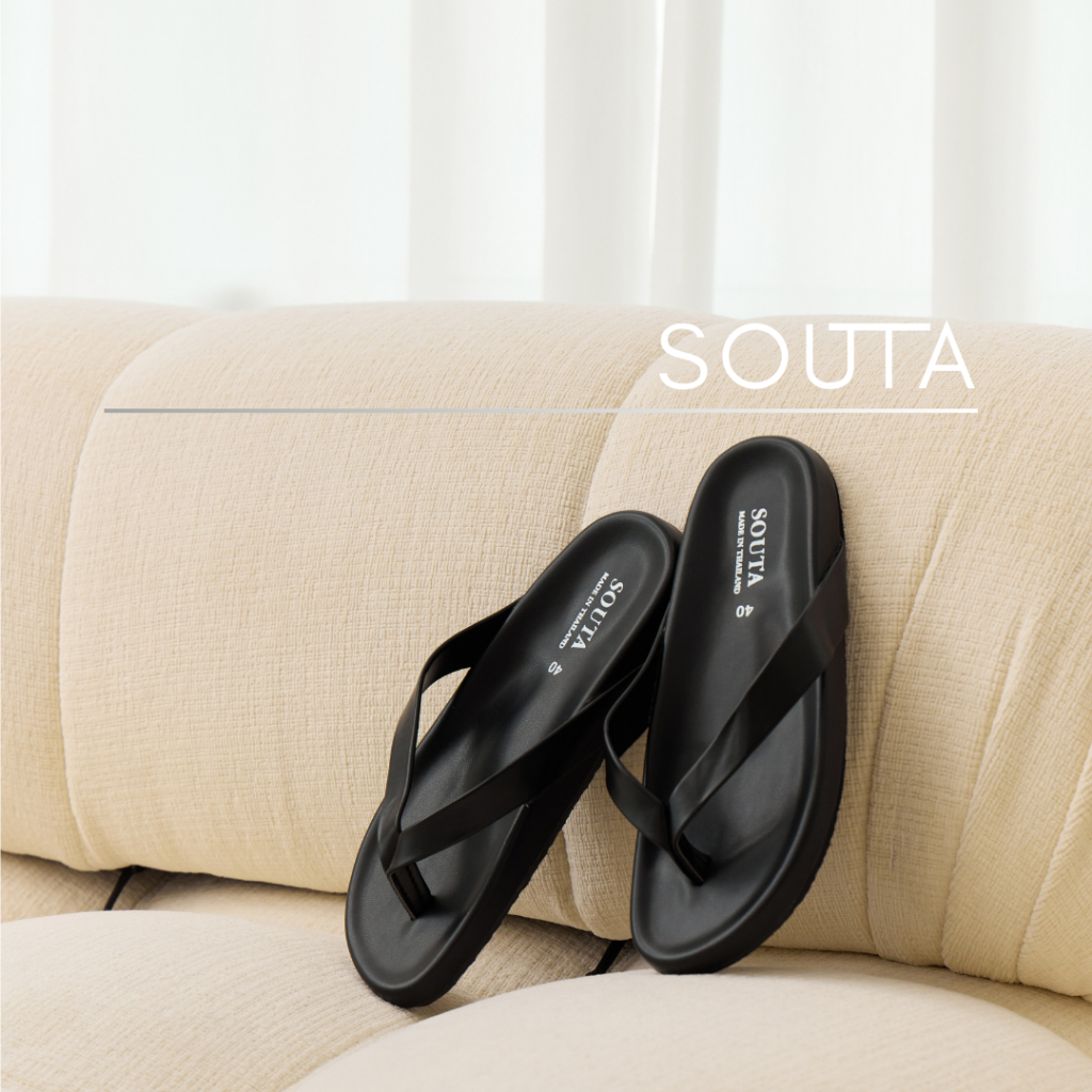 Souta Shoes รุ่น Ease Collection  สี Matte Edition +1ไซส์ ขนาดไซส์ 35-45