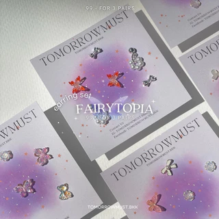 🎀🦢🧚‍♀️ Fairytopia earring set 🧚‍♀️🦢🎀