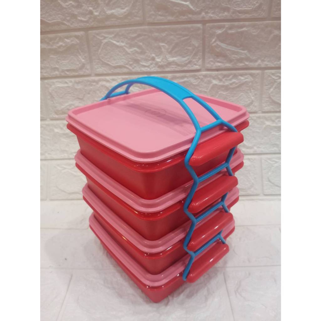 Tupperwareปิ่นโดแสนดี4ชั้น4สี