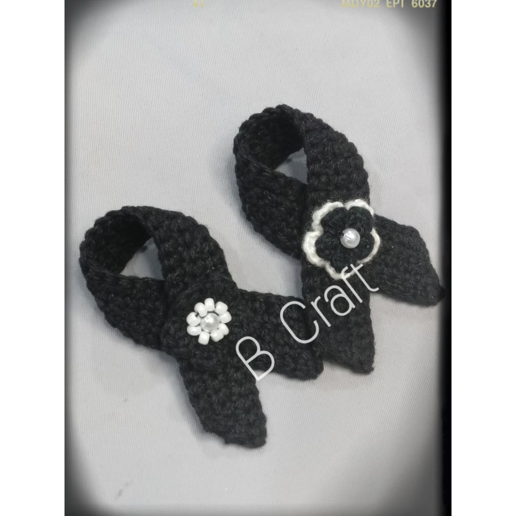 โบว์ดำ ริบบิ้นดำ โบว์ไว้ทุก ริบบิ้นไว้อาลัย โบว์ไว้อาลัย โบว์ติดเสื้อ เข็มกลัดริบบิ้น เข็มกลัดไว้ทุก