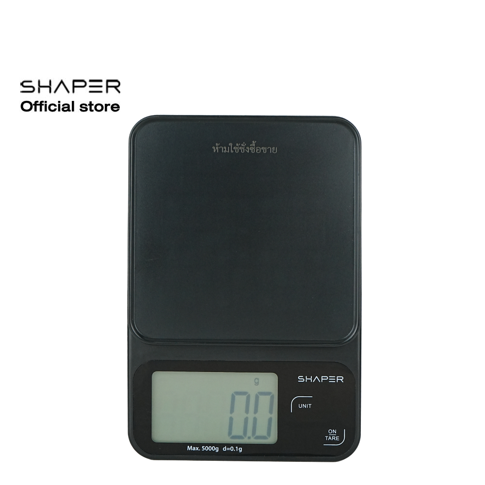 Shaper เครื่องชั่งน้ำหนักในครัวแบบดิจิตอล รุ่น DKS-2252 Bk 5kg.