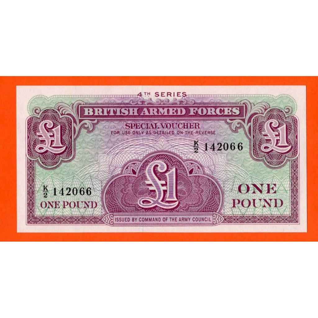 1 Pound - British Armed Forces 1962
