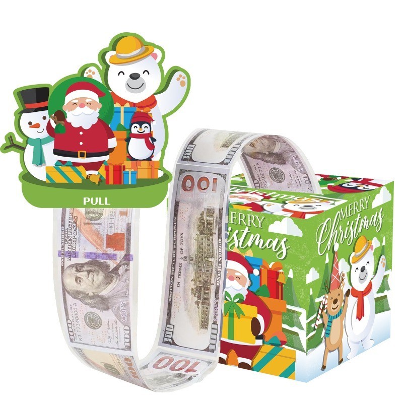 COD🎂กล่องของขวัญเซอร์ไพรส์วันเกิด DIY ดึงเงินสดออก คลิปเงิน สีดํา อุปกรณ์ประกอบฉากกล่องของขวัญ ขายดี เค้กเงินสด - รูปที่ 2