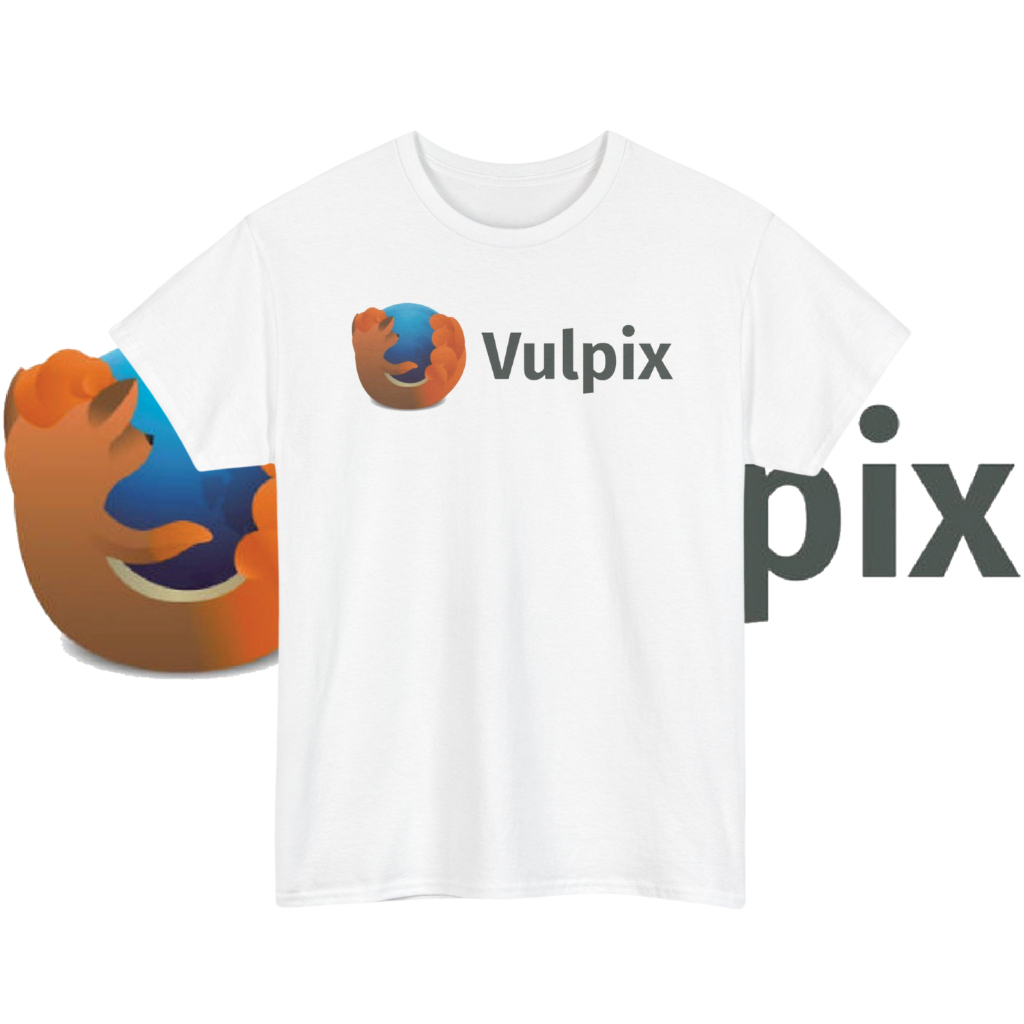 เสื้อยืด Mozilla Firefox โรคอน (Cotton 100%)