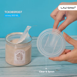 LAZ-Step กระป๋องพลาสติกฝาดึง PET CANS TCK365R307 ขนาด 365 ml. บรรจุลังละ 175 ชุด ต้องปิดด้วยเครื่องปิดฝากระป๋อง