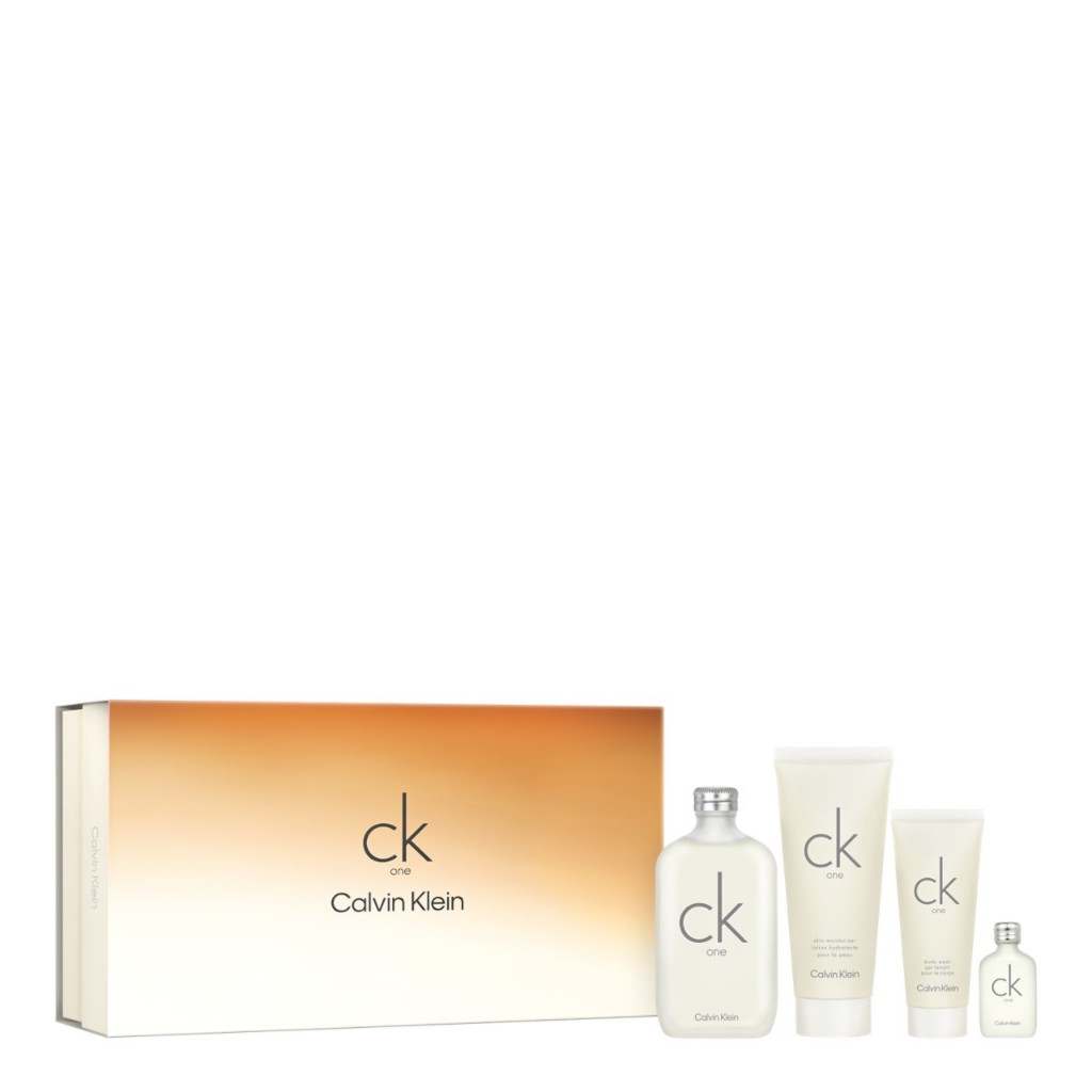 CALVIN KLEIN FRAGRANCE เซ็ทน้ำหอม CK One Gift Box Eau De Toilette 200ml + Lotion 200ml + Body Wash 1
