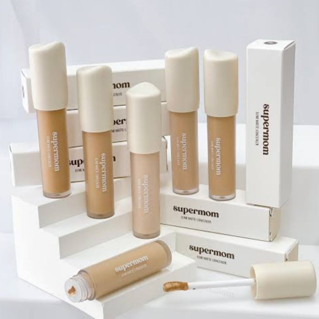 [[LIVEลด50%100.-]]แบ่งขายคอนซีลเลอร์เนื้อแมตต์supermom lumi matte concealerคอนซีลเลอร์