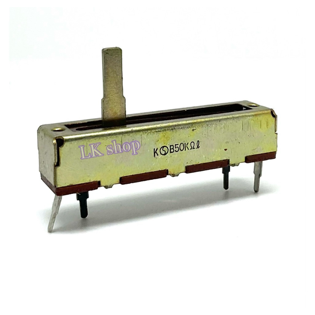 VR สไลด์ สวิตช์เลื่อน B50K 11กิ๊ก  ขา2-1 ยาว5CM พร้อมส่ง