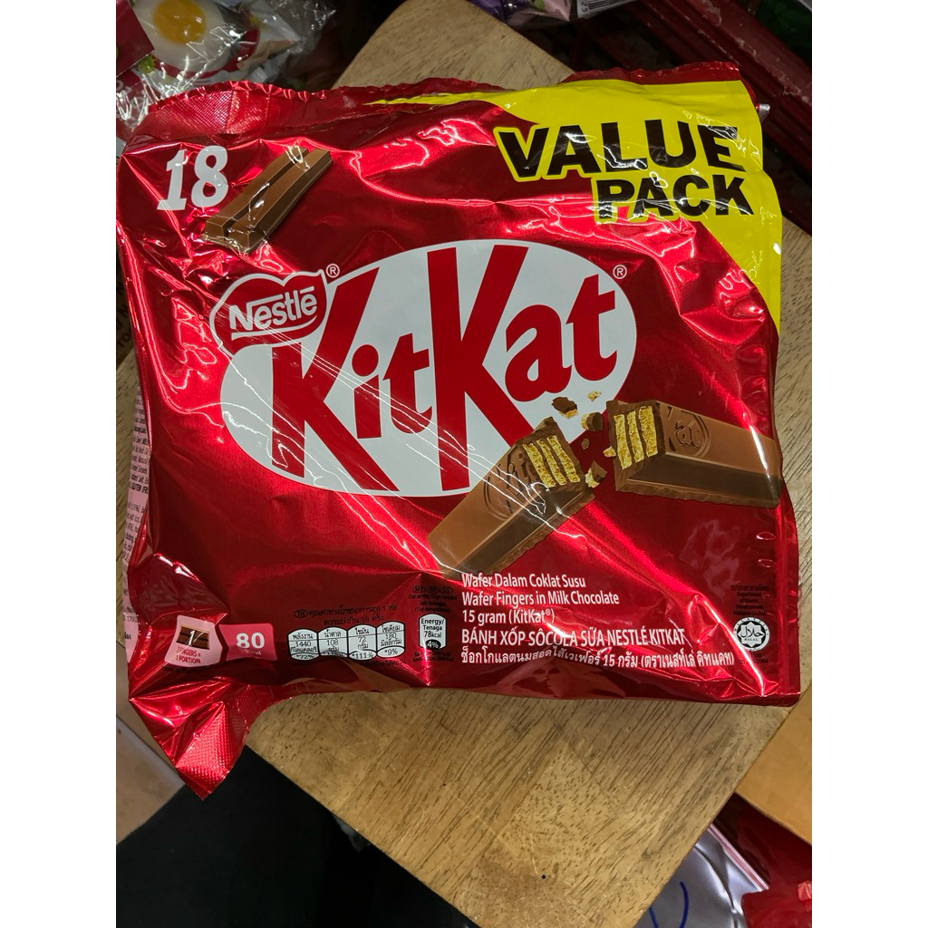 kitkat value pack 18แพค คิทแคท