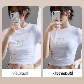 สติกเกอร์หน้าอก ซิลิโคนสติกเกอร์หน้าอกระบายอากาศ,บราไม่มีสายคล้องไหล่ ติดแน่นชุดชั้นในที่มองไม่เห็นแผ่นแผ่นสติกเกอร์