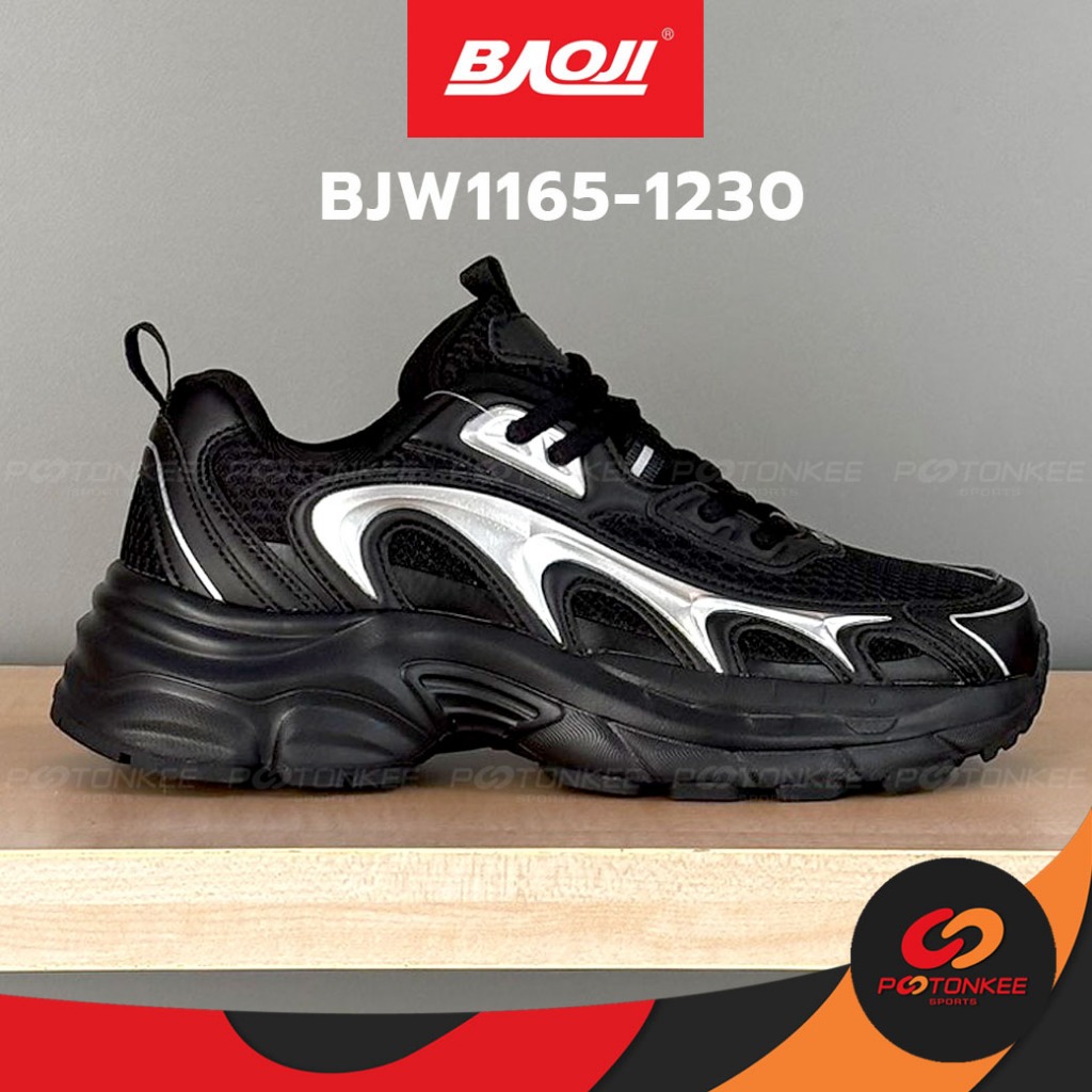 Baoji รองเท้าวิ่ง ผู้หญิง BJW1165 เบา ใส่สบาย ซัพพอร์ทดี บาโอจิ พร้อมส่ง ราคา ถูกที่สุด ดีลบีเคเค แกลเลอรีภาพที่ 2