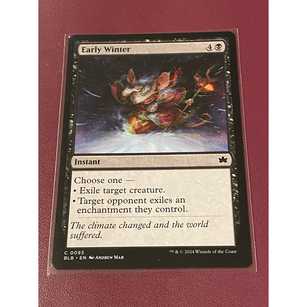 [MTG][BLB] Bloomburrow: Early Winter การ์ดแท้ Magic The Gathering