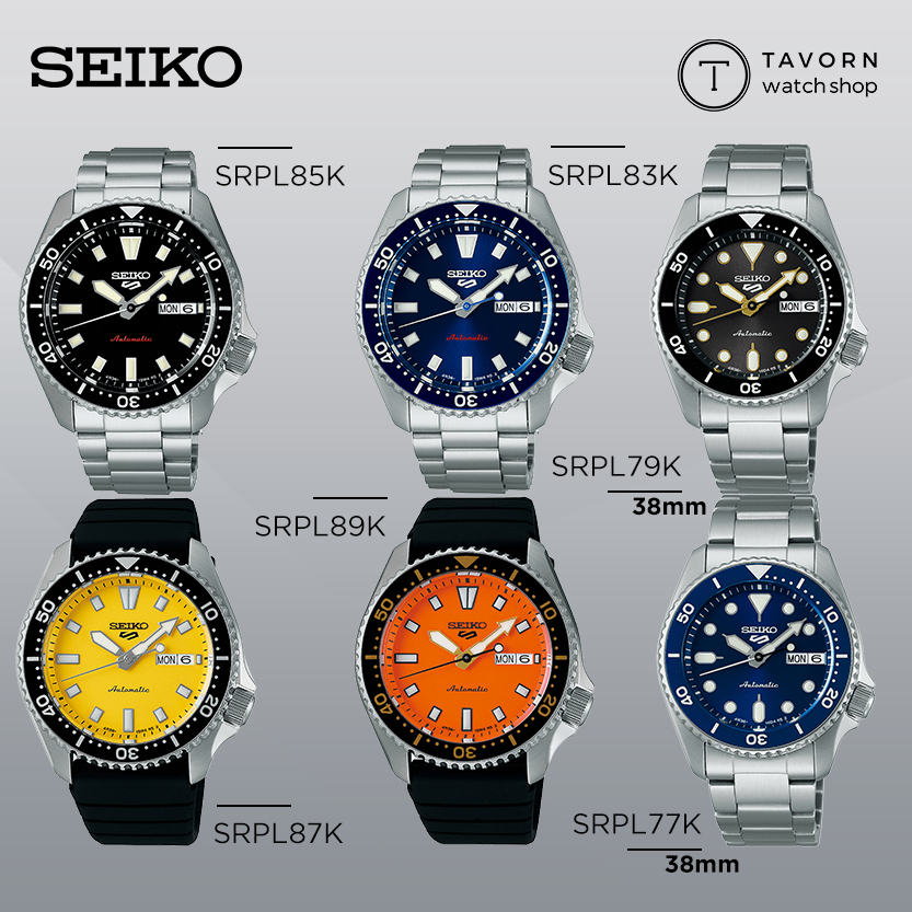 นาฬิกา SEIKO 5 Sports SKX  Series new Suits Style / New size 40.5mm/38mm