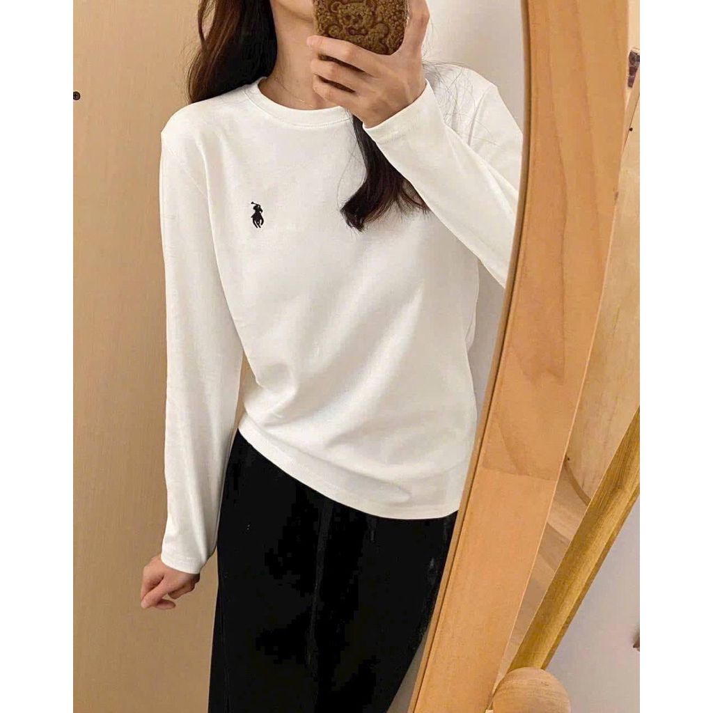 เสื้อแขนยาว POผ้าคอตตอนแพค 3 ชิ้น งานเวียดนามสวยตรงปก