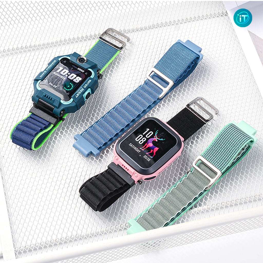 สายนาฬิกา imoo X10 Z7 ไนล่อน Wave   สำหรับ imoo ไอมู่ รุ่น Z7 Z6 Z1 Z2 Z3 Z5   imoo watch Phone X10 - รูปที่ 4