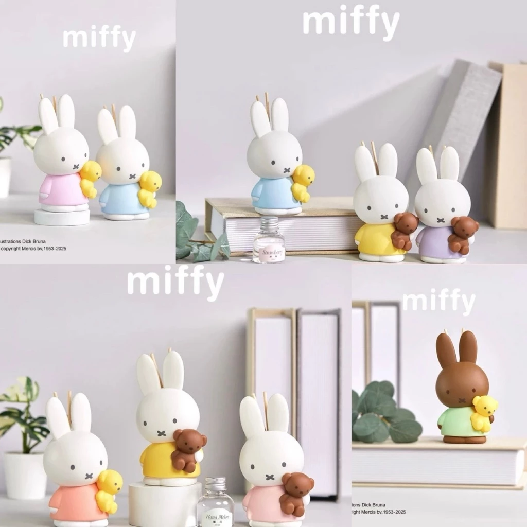 [พร้อมส่ง] Miffy Rabbit Scented series ลิขสิทธิ์แท้ 🐰 น้ำหอม ของตกแต่งห้อง Scent Diffuser