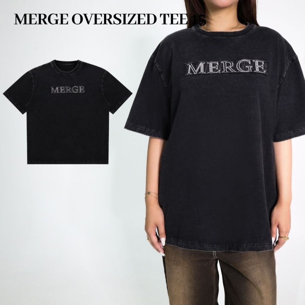 Merge Official - Merge Oversized Tee 15 (พร้อมส่ง)(เปิดขาย 1 Nov 12.00)