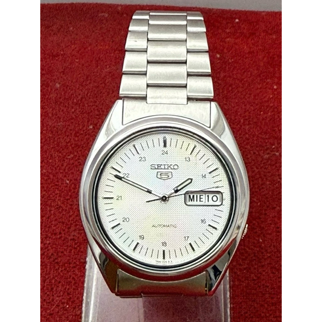 SEIKO 5 Automatic Cal 7s26 ตัวเรือนสแตนเลส นาฬิกาผู้ชาย มือสองของแท้