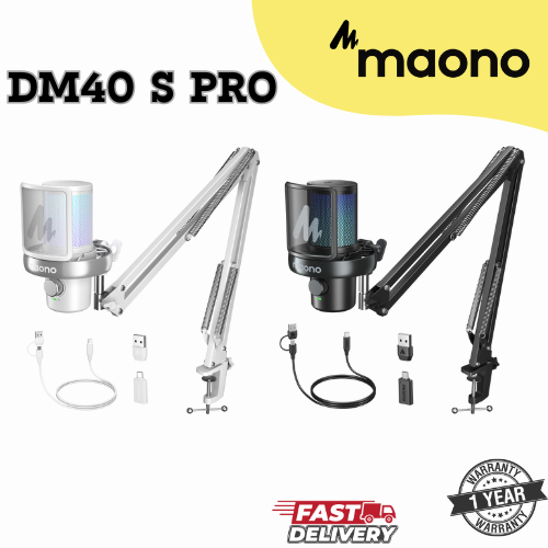 MAONO MICROPHONE (ไมโครโฟน) DM40-S PRO ส่งจากไทย รับประกัน 1 ปี