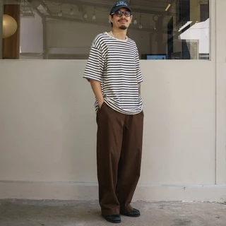 TRUFFLE STANDARD BAGGY PANTS - กางเกงขายาว เอวกลาง ทรง BAGGY