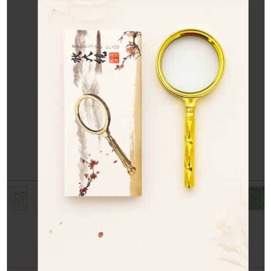 MAGNIFYING GLASS แว่นขยายมือจับ