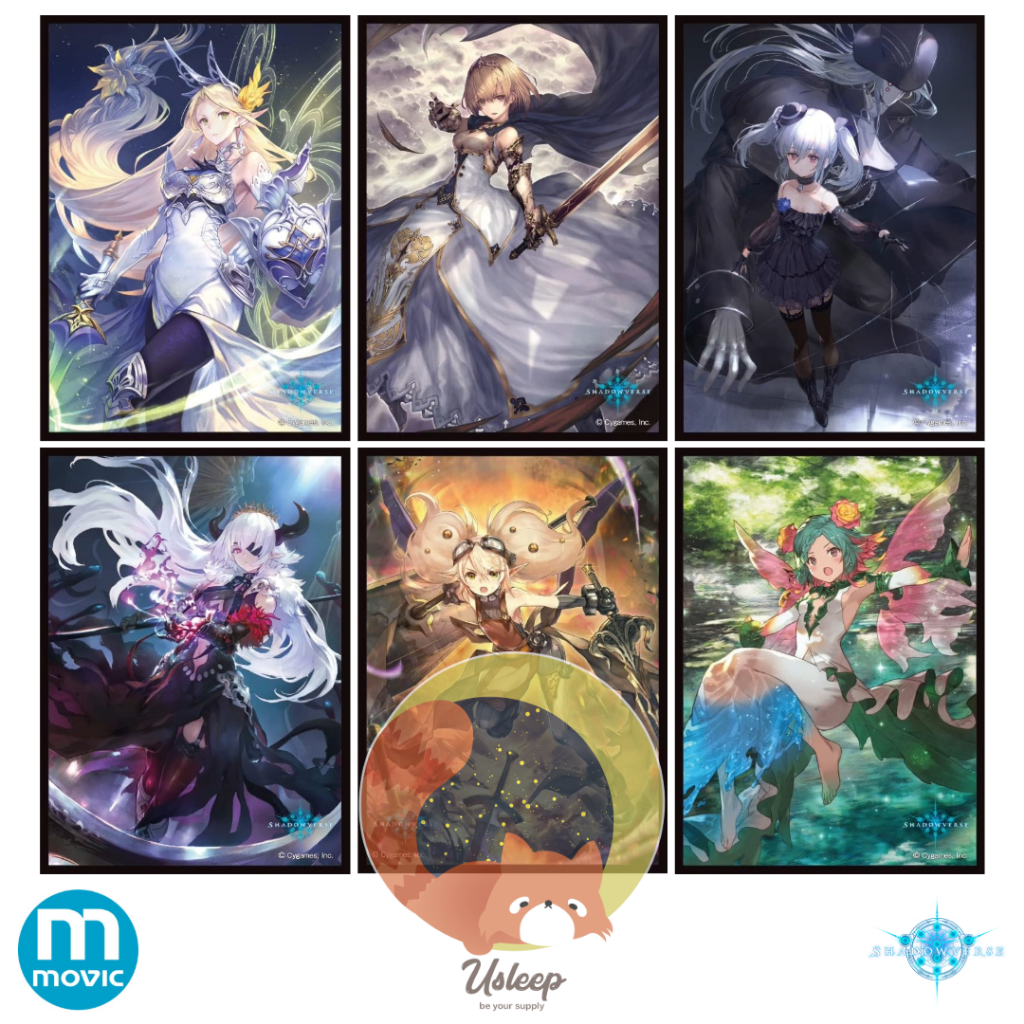 Chara Sleeve Collection Matte Series Shadowverse : Shining Valkyrie, Aurelia, Orchis, Departed Soultaker - ซองใส่การ์ด