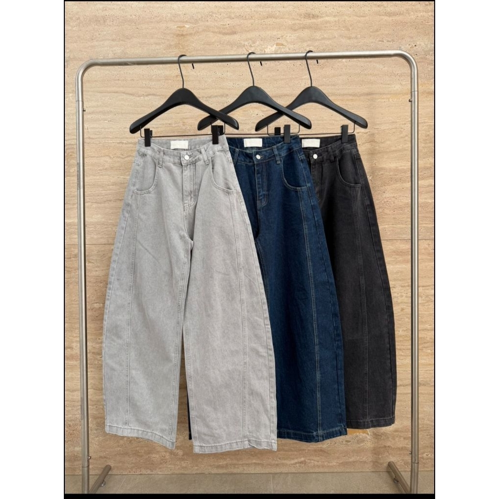 กางเกงขากระบอกทรงBarrelป้ายBave