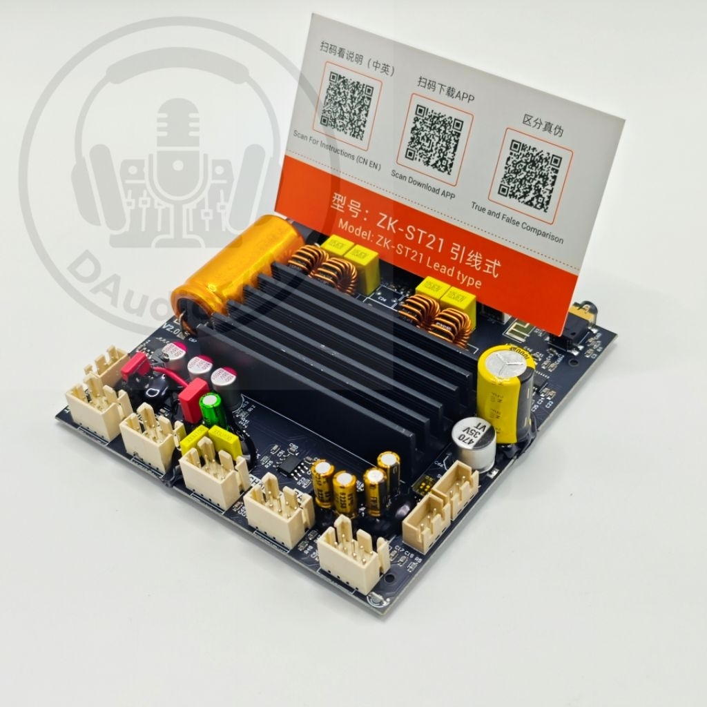 ZK-ST21 แบบย้ายสายจากโรงงาน อัพเกรดเสียง บริดโมโน L200W + R200W