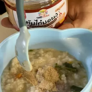 C241 ตับไก่ผสมไก่และปลาแซลม่อน สำหรับเด็ก 9 เดือนขึ้นไป ตับไก่บดผง อาหารเสริมสำหรับเด็ก อาหารเด็ก