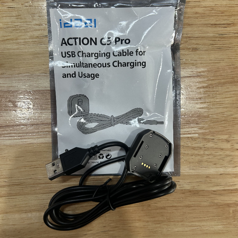 อุปกรณ์เสริม สายชาร์จแม่เหล็ก กล้องบันทึก Id221 รุ่น C5 Pro