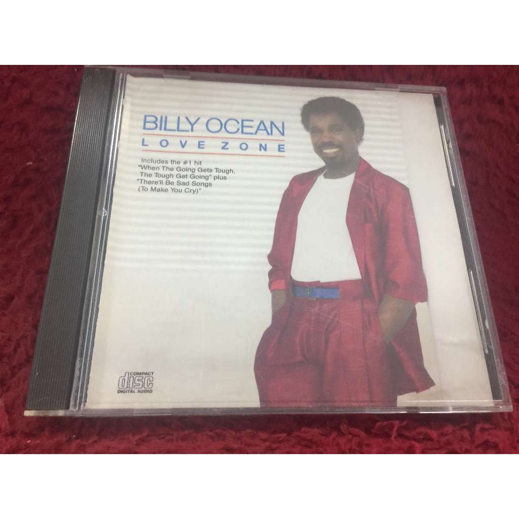 CD Billy Ocean –Love Zone สภาพตามรูปปก ZA150-51