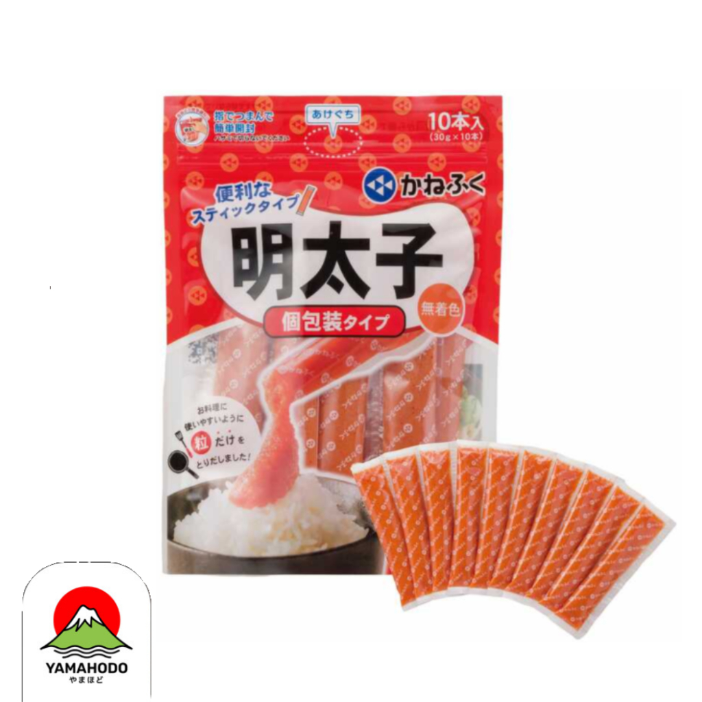 ไข่ปลาเมนไทโกะสติ๊ก แบบแพ็คพร้อมทาน 300g (บรรจุซอง 30g × 10 ซอง)