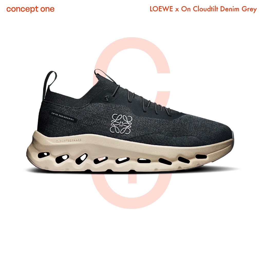 Conceptone Loewe x Cloudtilt Denim Grey (M) รองเท้าผ้าใบ
