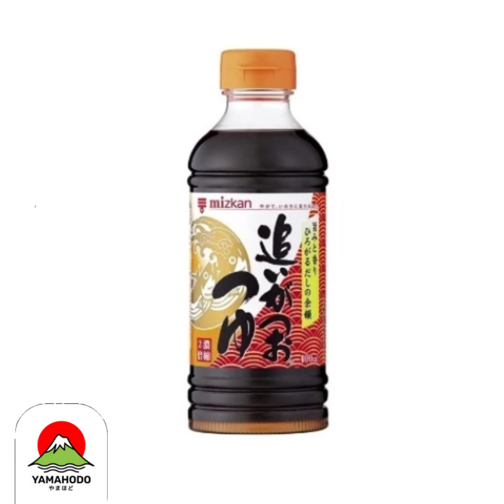 ซอสสำเร็จรูปเมนซึยุจากแบรนด์ Mizkan Oigatsuo Tsuyu 500 ml ใช้ทำน้ำซุปสกี้ ชาบู ซอสน้ำดำ โซบะ อุด้ง ซ