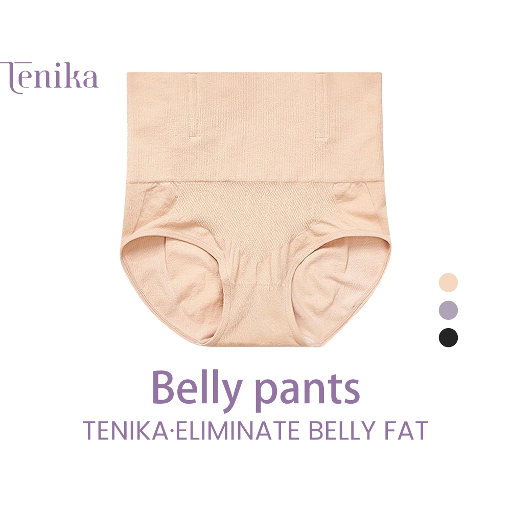 TENIKA กางเกงในเก็บพุง เอวสูง กางเกงในไร้ขอบ เนื้อผ้าใส่สบาย มีแกนกันม้วน ลดหน้าท้อง กระชับพุง