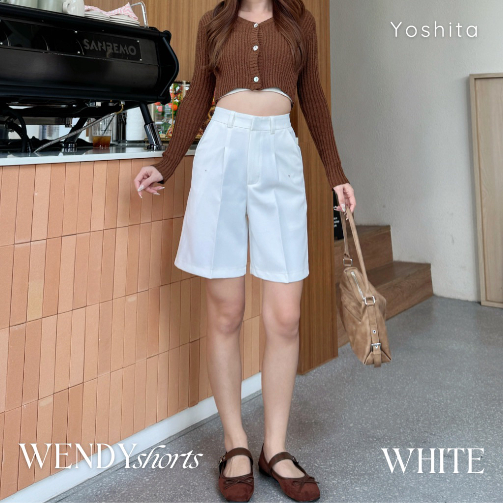 ส่งต่อ Yoshita Store - Wendy shorts สีขาว size M