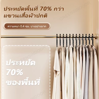 100 ชิ้น ไม้แขวน สไตล์ IKEA ไม้แขวนเสื้อกันลื่น ไม้แขวนเสื้อพลาสติก ขายส่ง ไม่ทิ้งร่องรอย 40cm