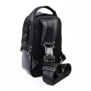 PLAYBOY รุ่น Explores Chest Bag กระเป๋าคาดอก รหัส ST-B254PBM328-BK ดีไซน์คาดอกทรงตั้ง สี Pure Black