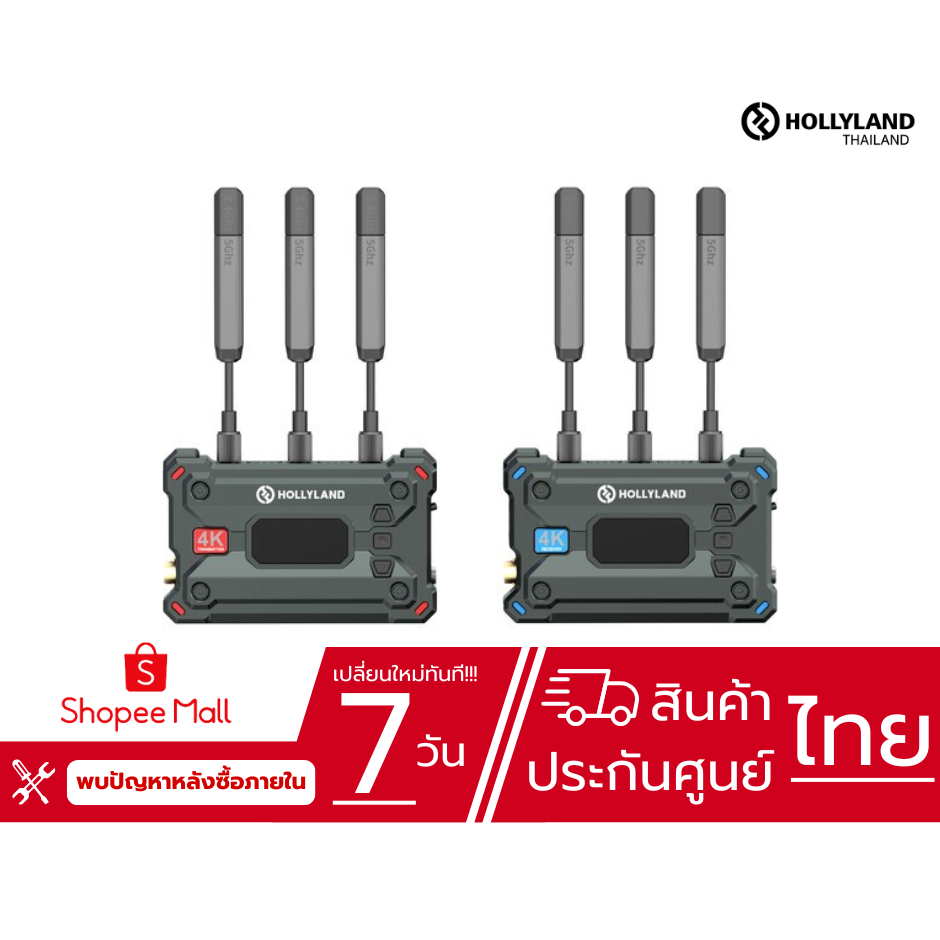 Hollyland Pyro 4K HDMI,SDI Wireless Video Transmission System  (สินค้าตัวเลือก) ประกันศูนย์ไทย