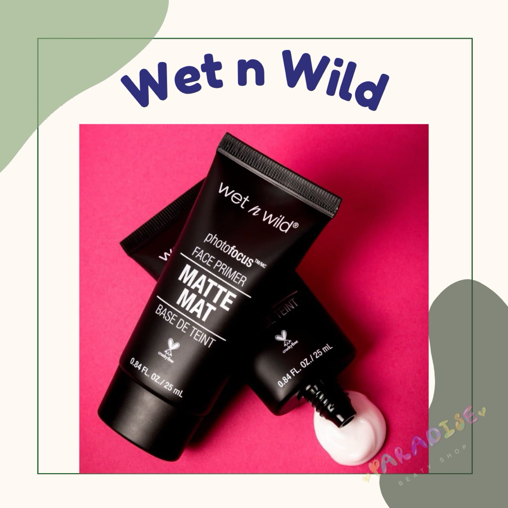 (พร้อมส่ง) Wet N Wild Photo Focus Face Primer ไพร์เม่อ ช่วยให้เครื่องสำอางติดทน