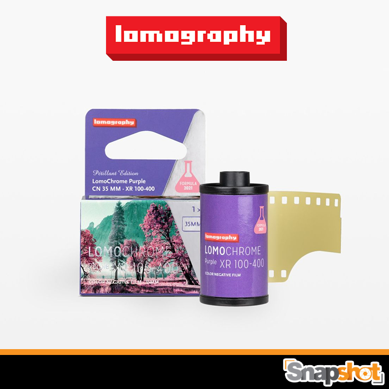ฟิล์ม LomoChrome Purple Pétillant XR - 35 มม. ISO 100–400 36EXP [F436LC21] ฟิล์มสี