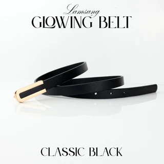 (🇹🇭 พร้อมส่ง) LAMSANG B20 Glowing Belt เข็มขัดสตรี เข็มขัดผู้หญิง หนัง PU ขนาด 1.3 x 100 cm