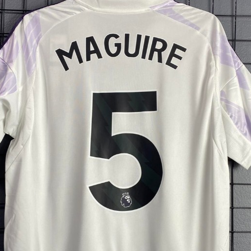 ฟ้อน EPL ชื่่อ-เบอร์ ทีม แมนฯยูไนเต็ด (สีดำ) 2024/25